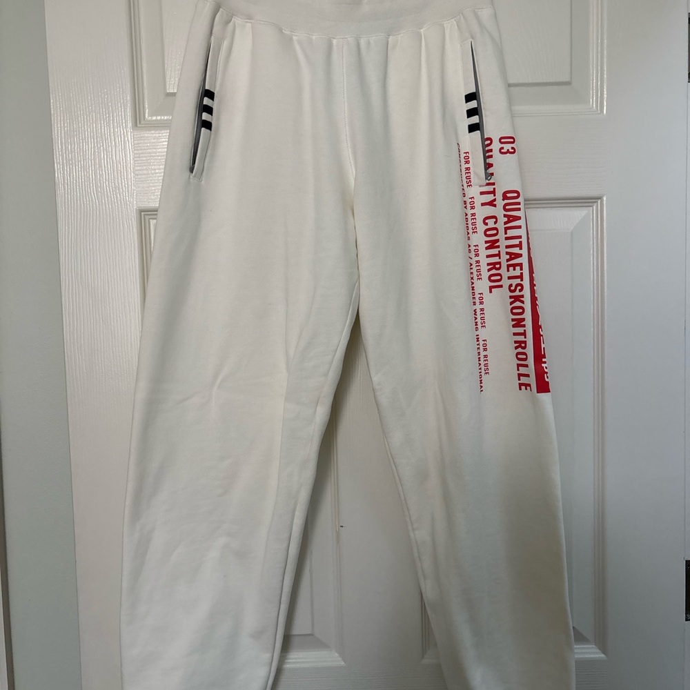 Adidas X Alexander Wang Cream Joggers
